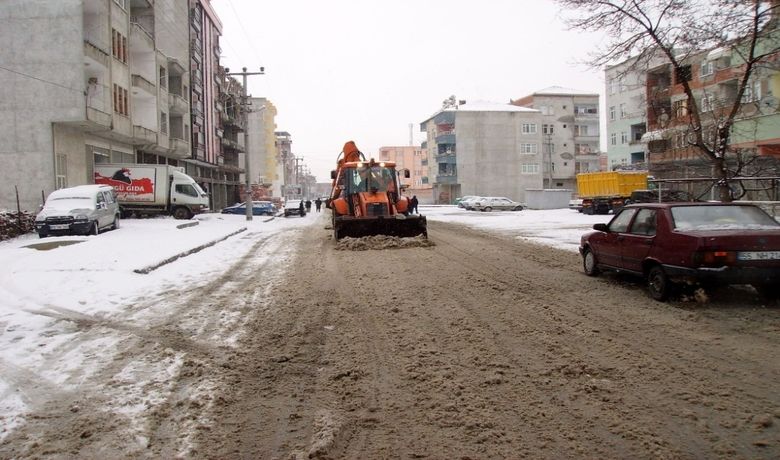 Bafra'da Karla Mücadele