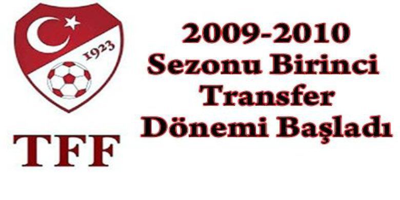 Transfer Sezonu Başladı Transfer Sezonu Başladı