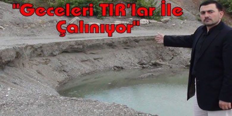 Kum-çakıl Talanına Devam Kum-çakıl Talanına Devam
