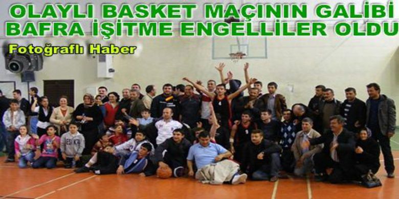 Bafra İşitme Engelliler Play-off`ta Bafra İşitme Engelliler Play-off`ta