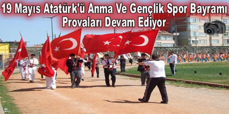 Gençlik Bayramı Provaları Devam Ediyor