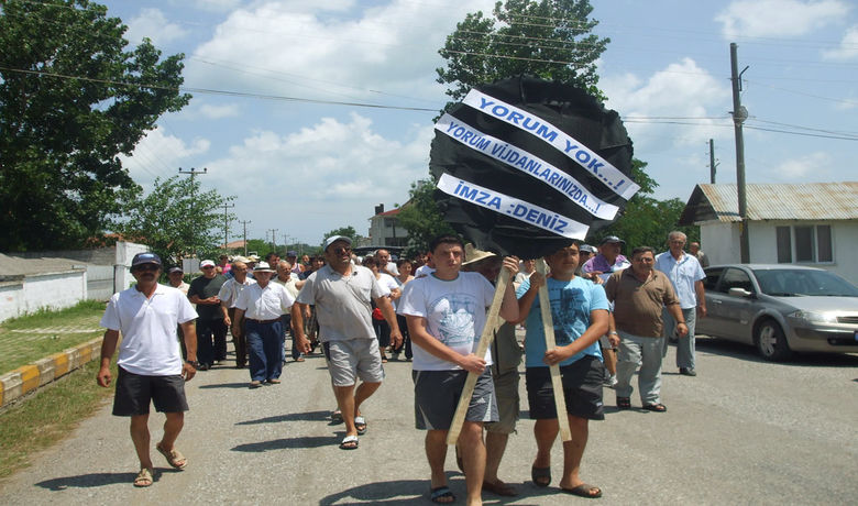 Dereköy`de Yorumsuz Miting