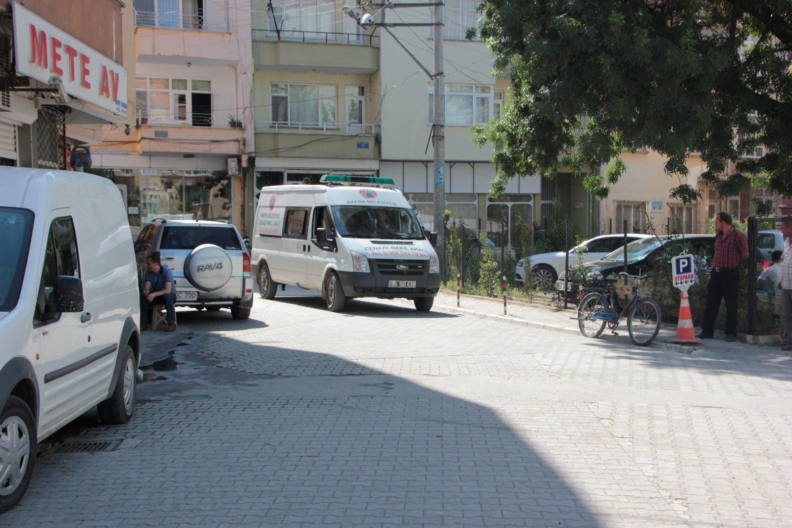 Bafra'da kadın cinayeti
