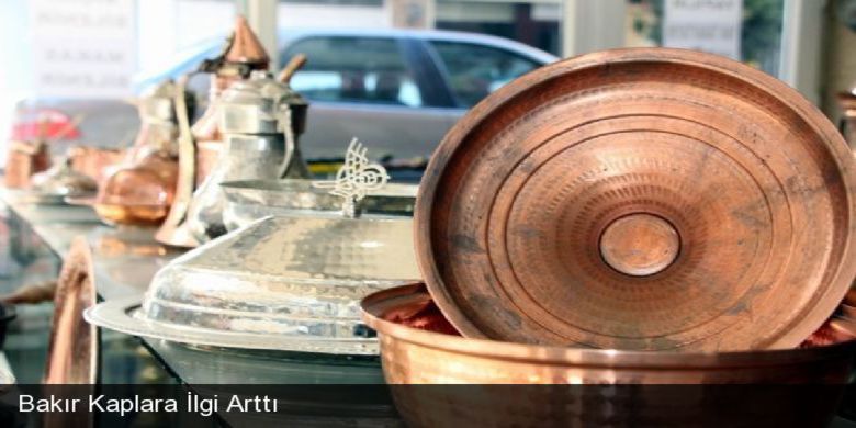 Bakır Kaplara İlgi Arttı Bakır Kaplara İlgi Arttı