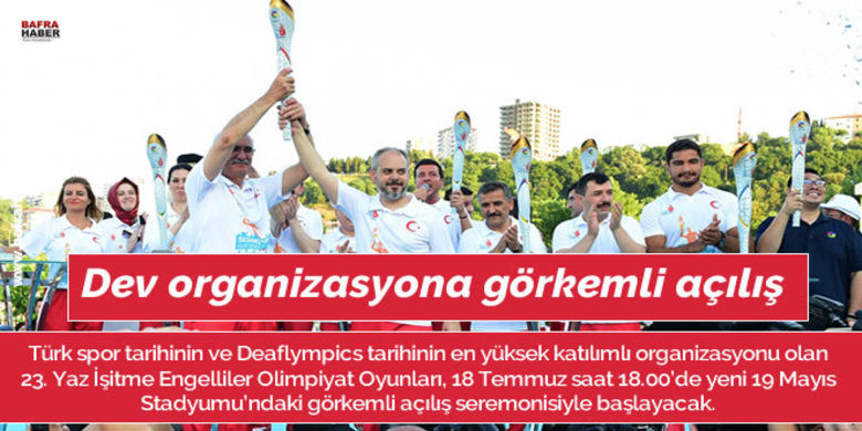 Dev Organizasyona Görkemli Açılış Dev Organizasyona Görkemli Açılış