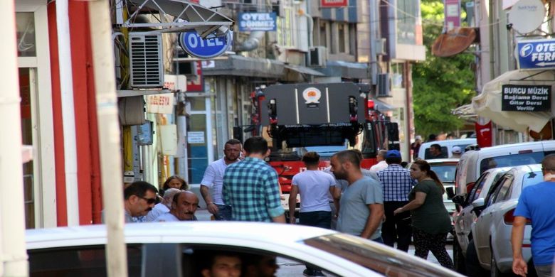 Samsun'da Yangın Paniği Samsun'da Yangın Paniği