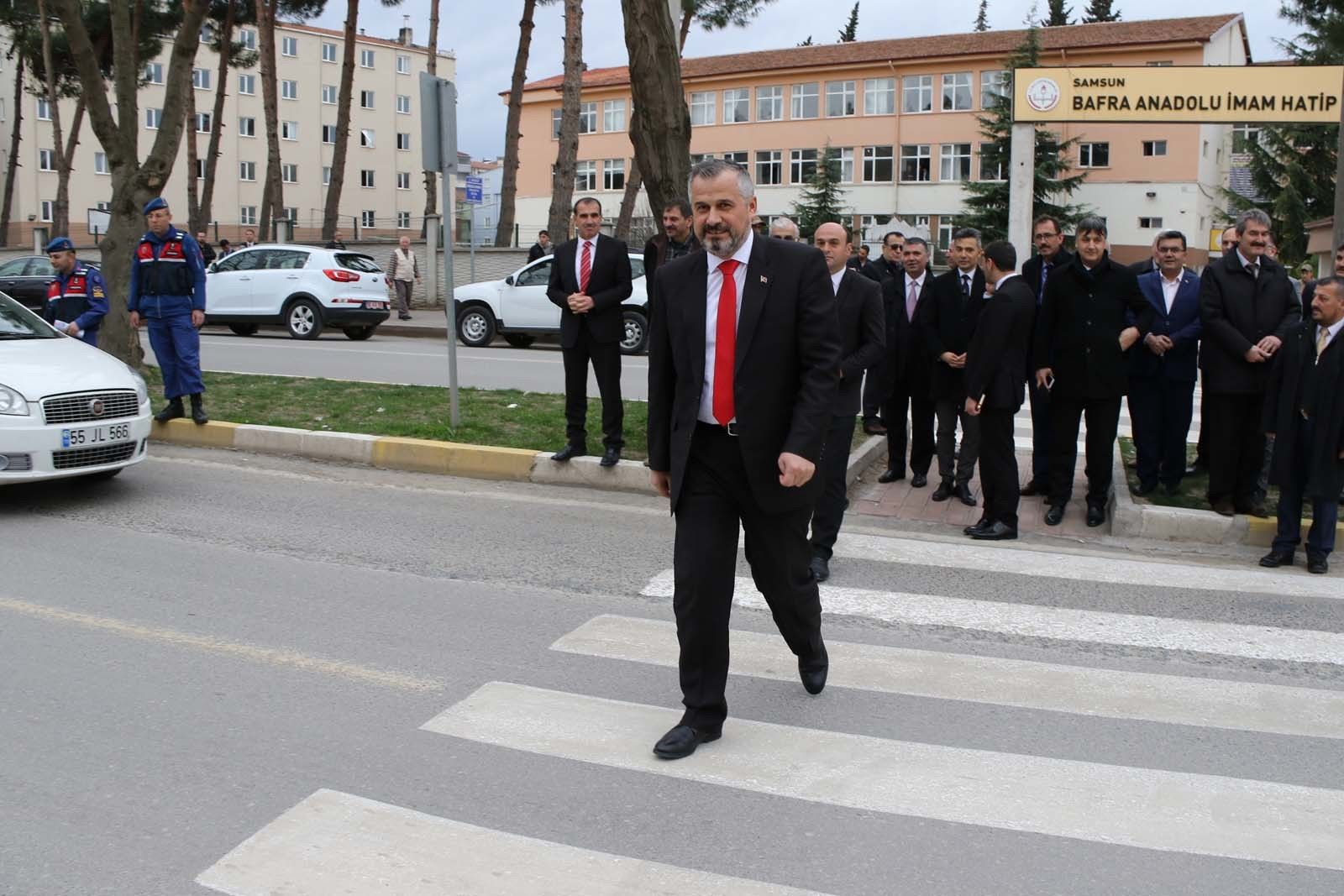 Bafra'da Öncelik Yayanın