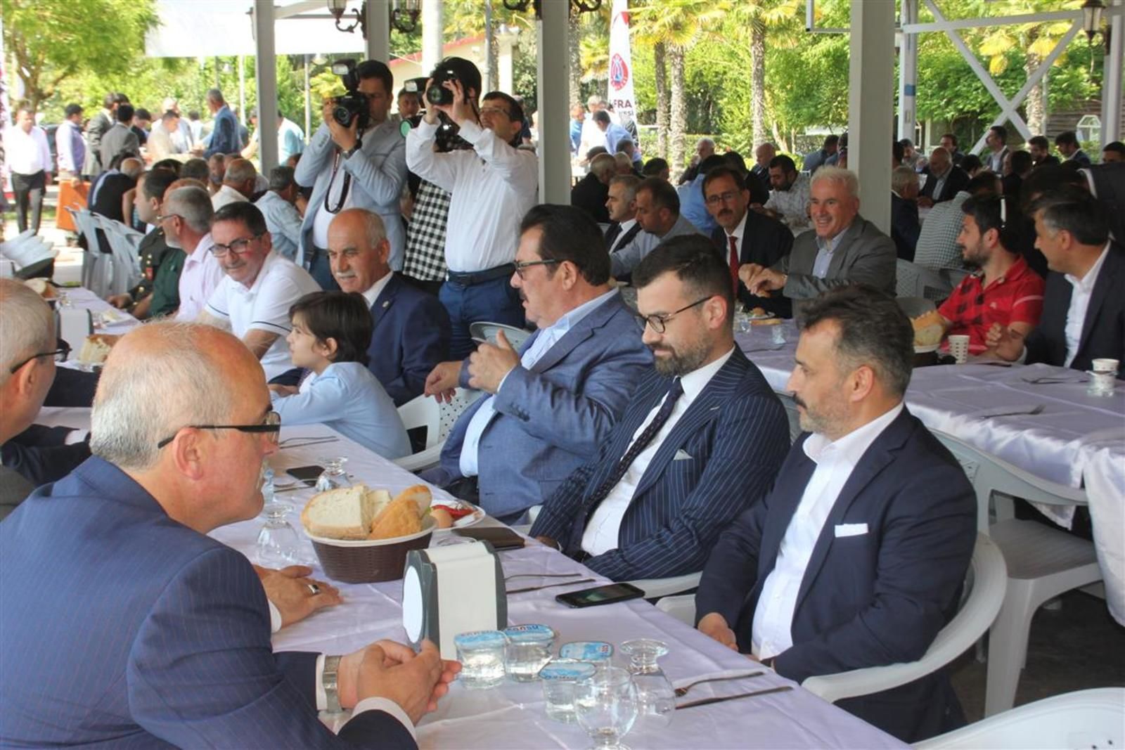 Bafra’da Protokol Bayramlaştı