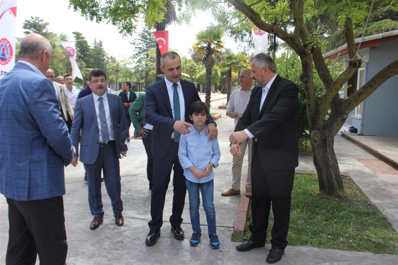 Bafra’da Protokol Bayramlaştı