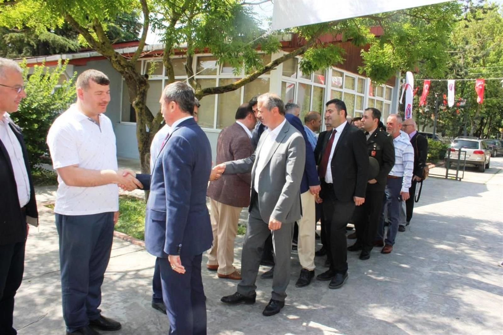 Bafra’da Protokol Bayramlaştı