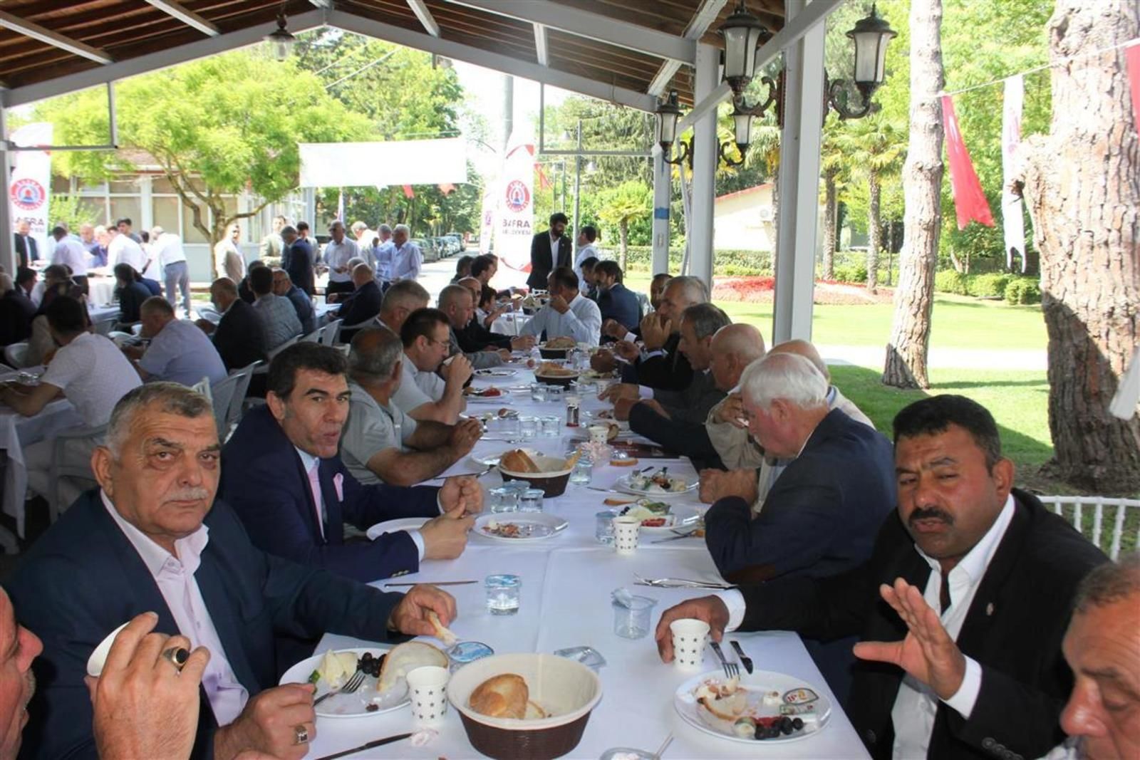 Bafra’da Protokol Bayramlaştı