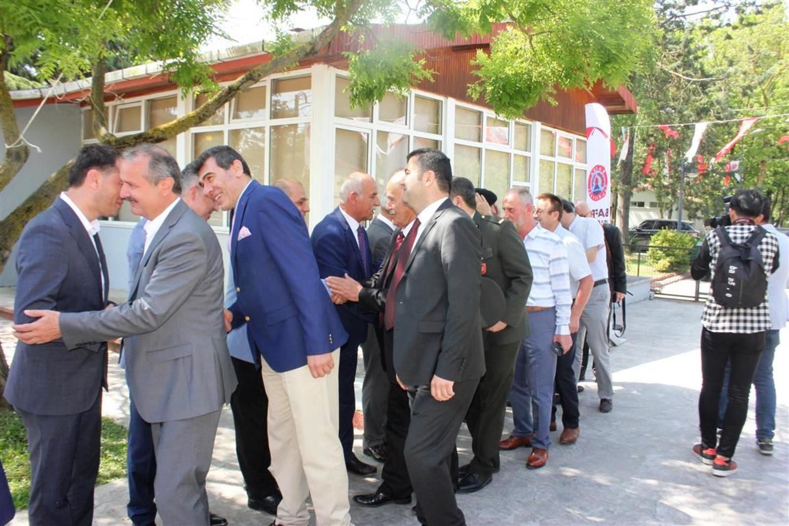 Bafra’da Protokol Bayramlaştı