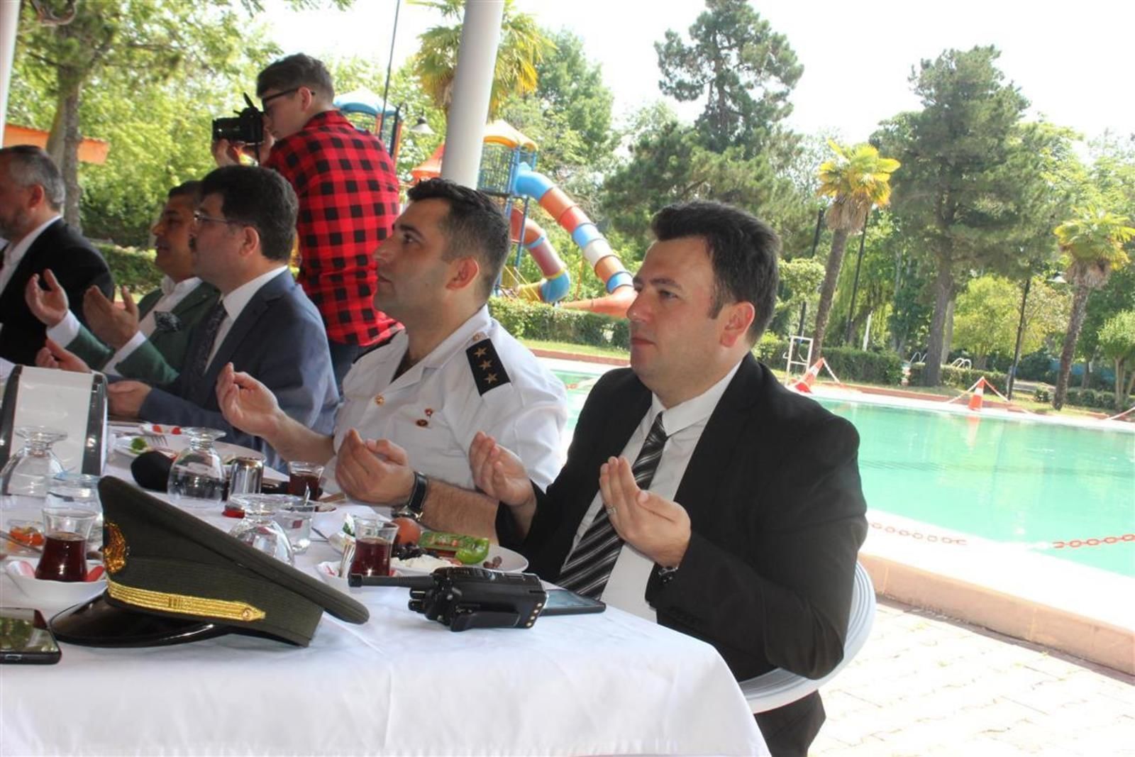 Bafra’da Protokol Bayramlaştı