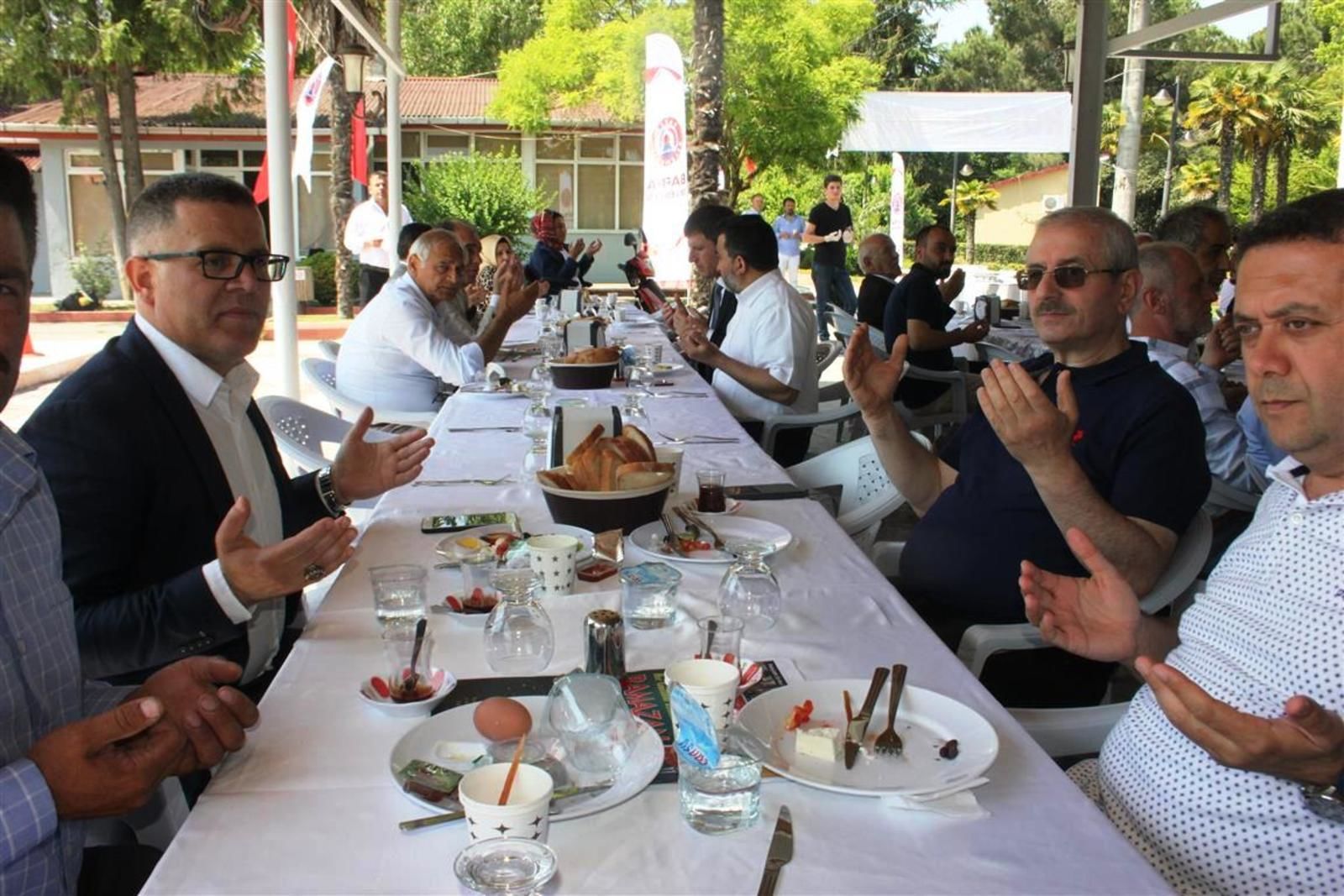 Bafra’da Protokol Bayramlaştı