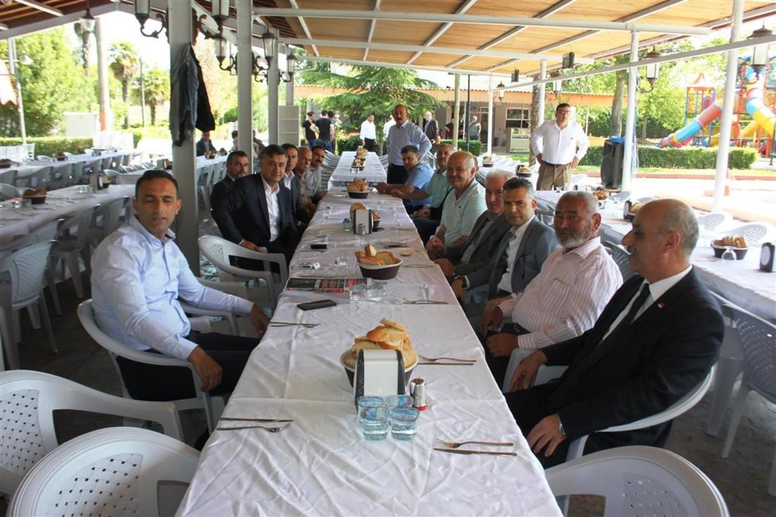 Bafra’da Protokol Bayramlaştı