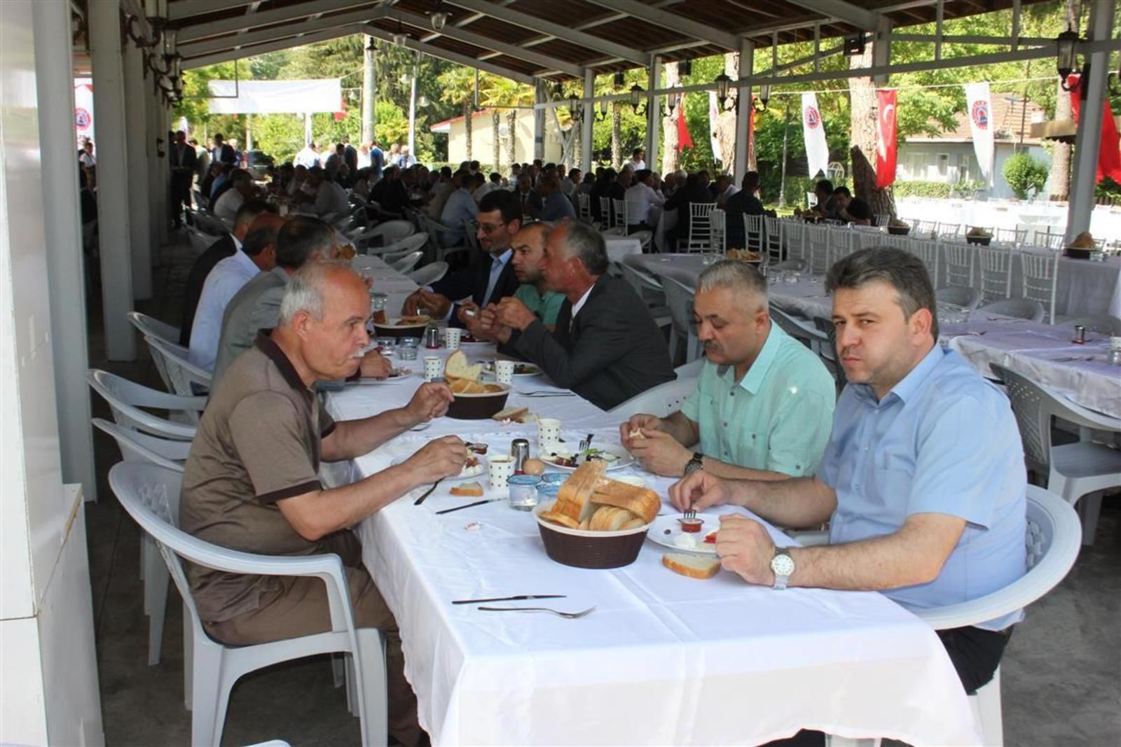 Bafra’da Protokol Bayramlaştı