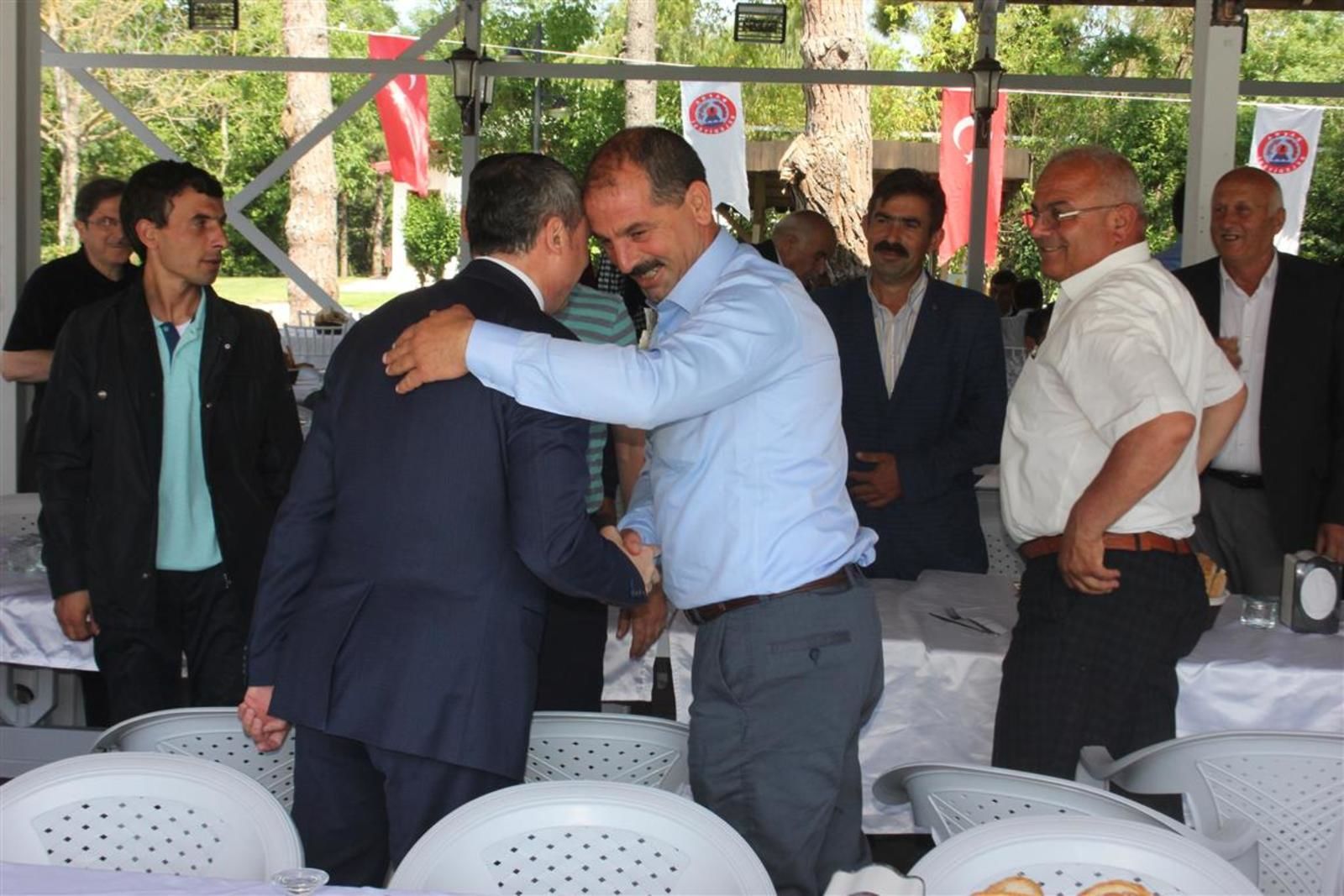 Bafra’da Protokol Bayramlaştı