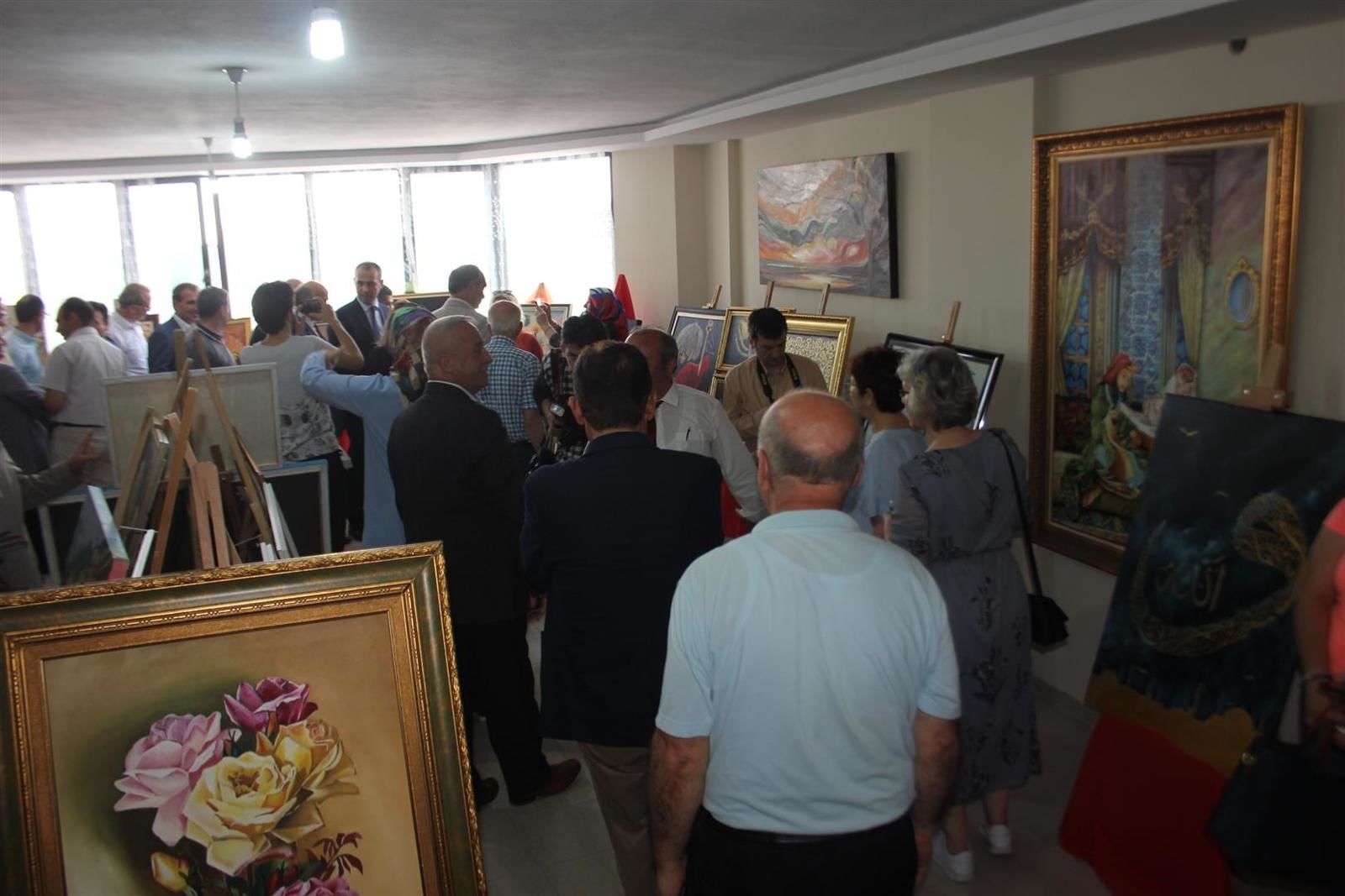 Bafra'da Yıl Sonu Sergisi