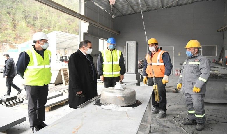 Şehri nakış gibi işleyen tesis
Şehri nakış gibi işleyen tesis