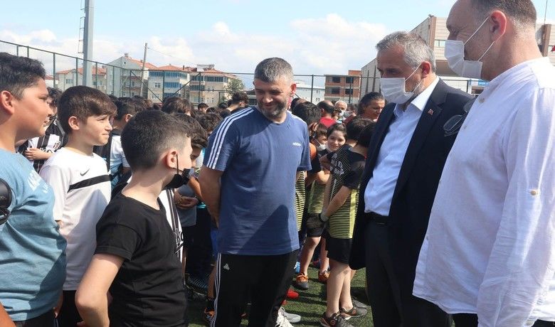 Bafra’da amatör kulüplere destek Bafra’da amatör kulüplere destek