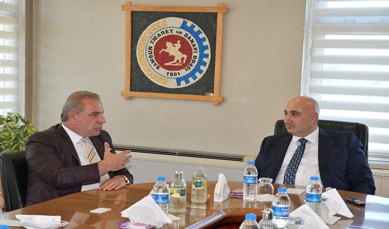 Arslan, Samsun TSO’da Arslan, Samsun TSO’da