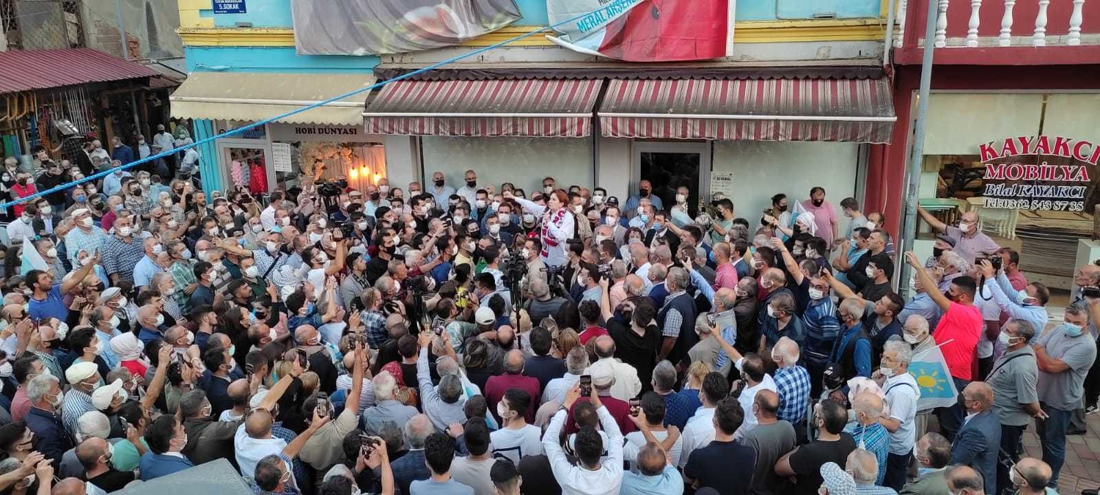Akşener Bafra’da  