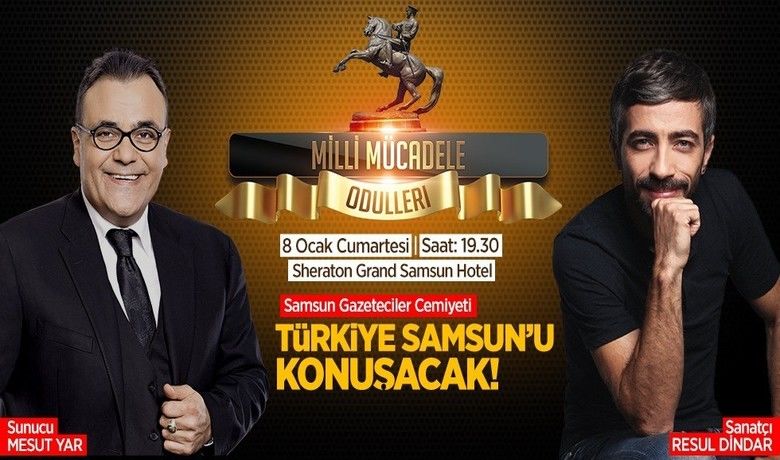 Samsun’da ‘Milli Mücadele Ödülleri’ verilecek
Samsun’da ‘Milli Mücadele Ödülleri’ verilecek