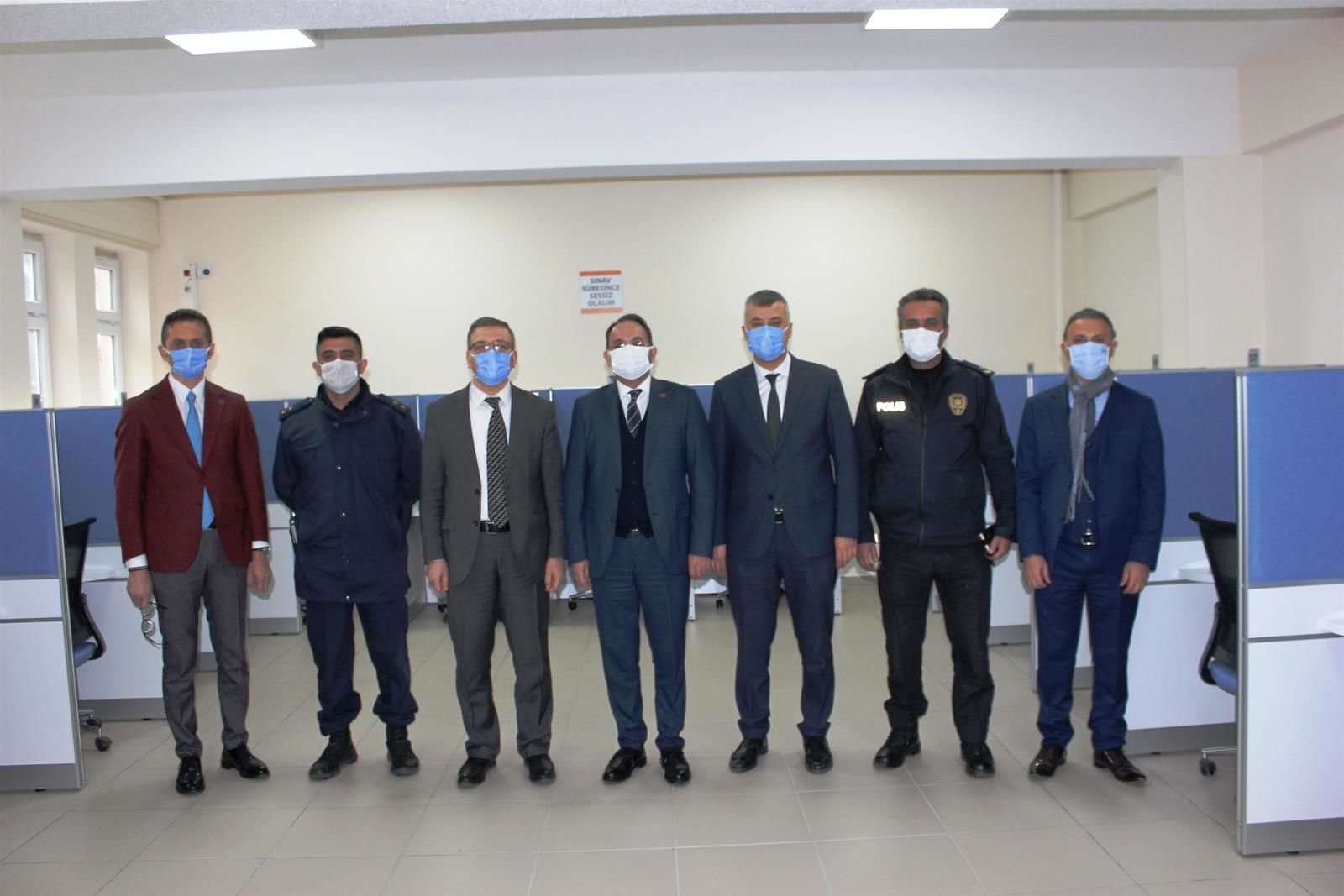 Bafra’ya E-sınav Merkezi Açıldı