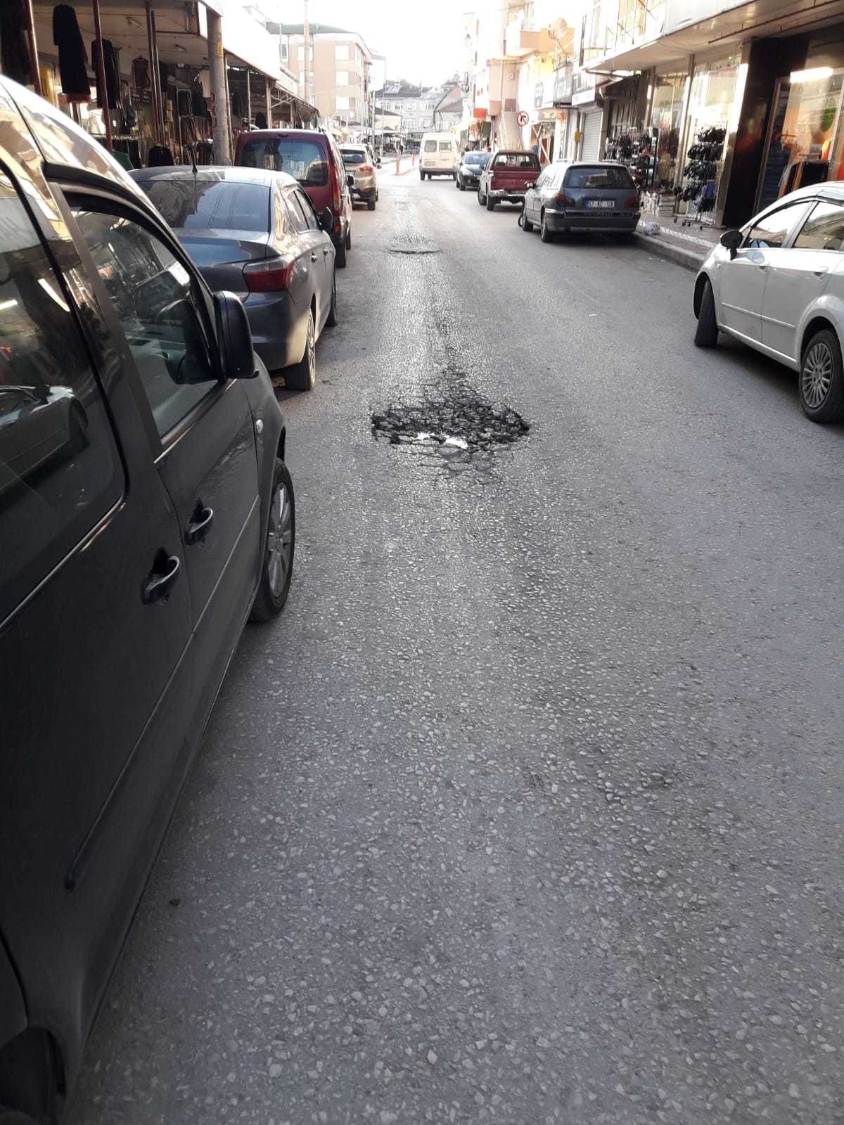 Bafra'dan çukur manzaraları: Kurtoğlu Sokak