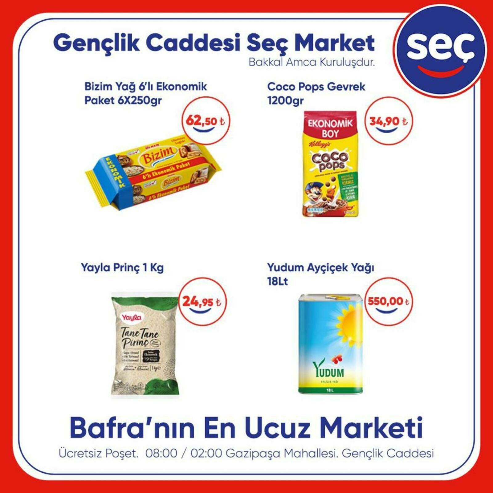 Gençlik Caddesi Seç Market şaşırtmaya devam ediyor. 