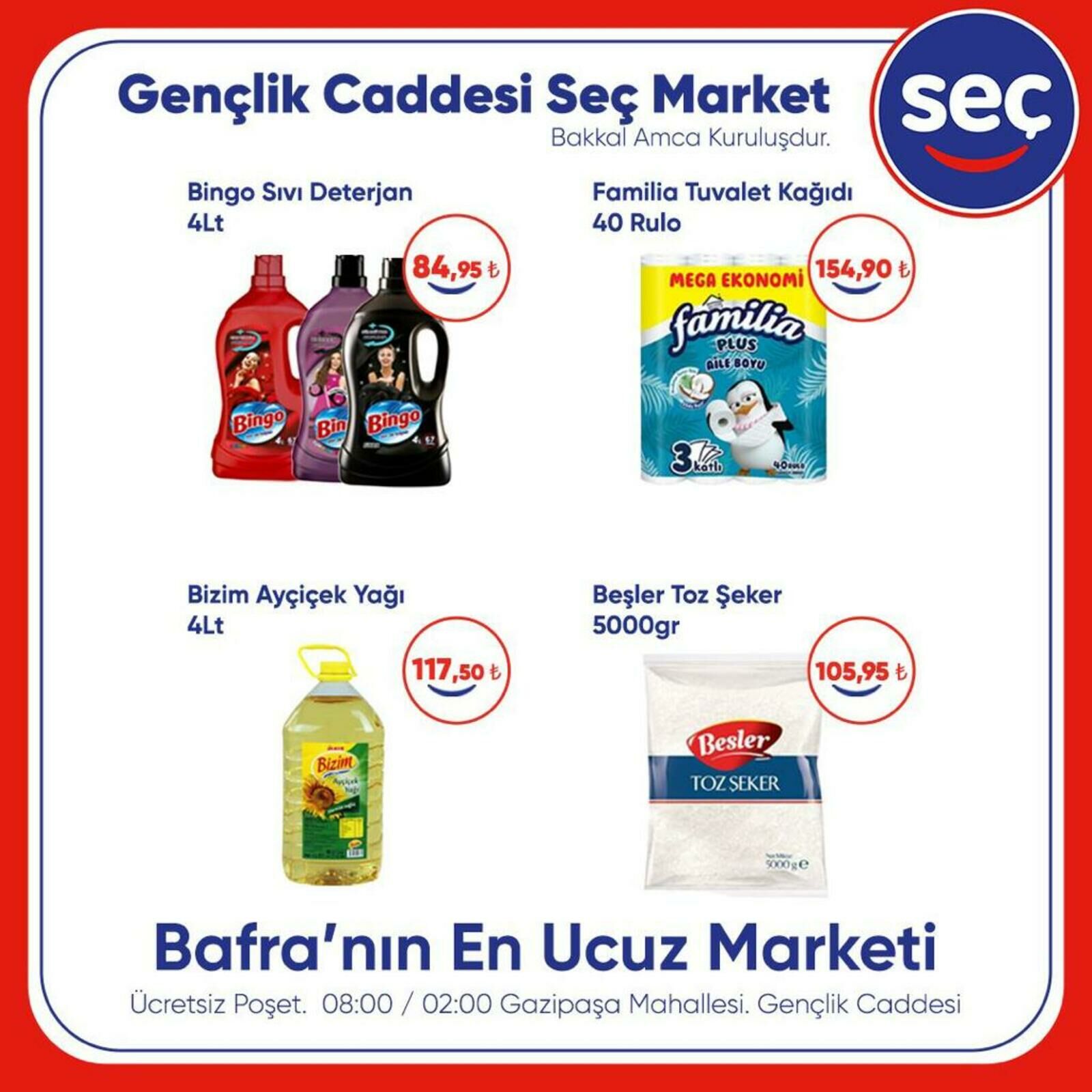 Gençlik Caddesi Seç Market şaşırtmaya devam ediyor. 