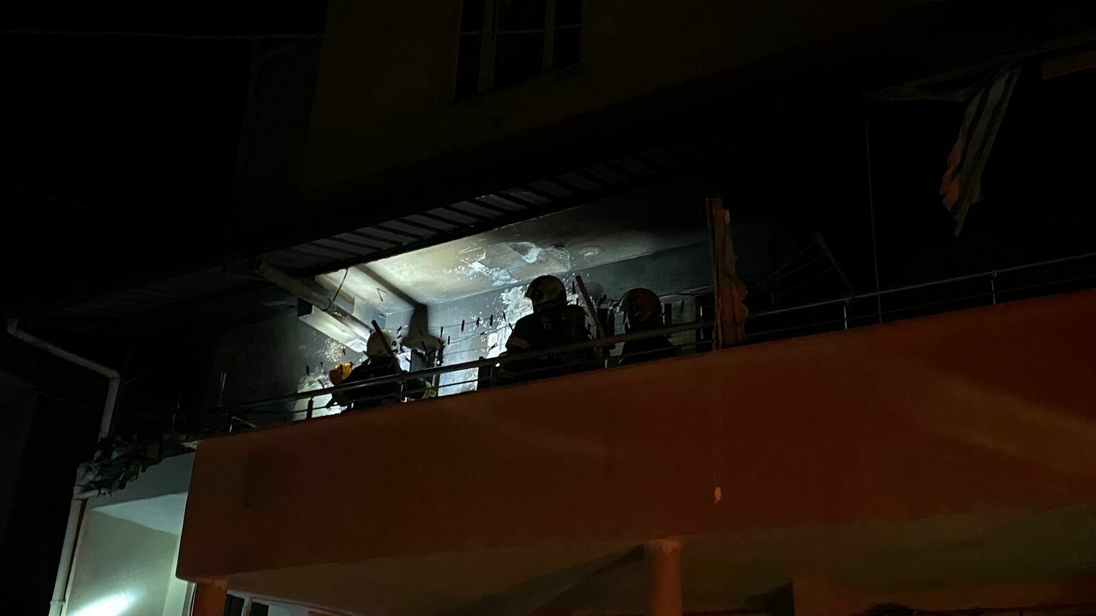 Bafra’da Ev Yangını
