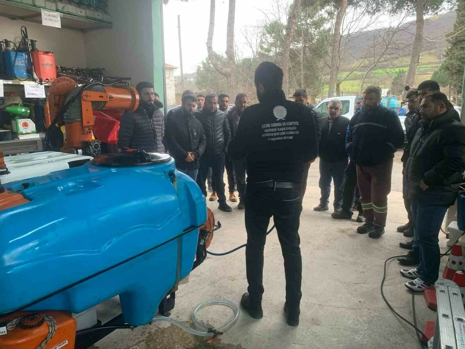 Vektörle mücadele eğitimi
