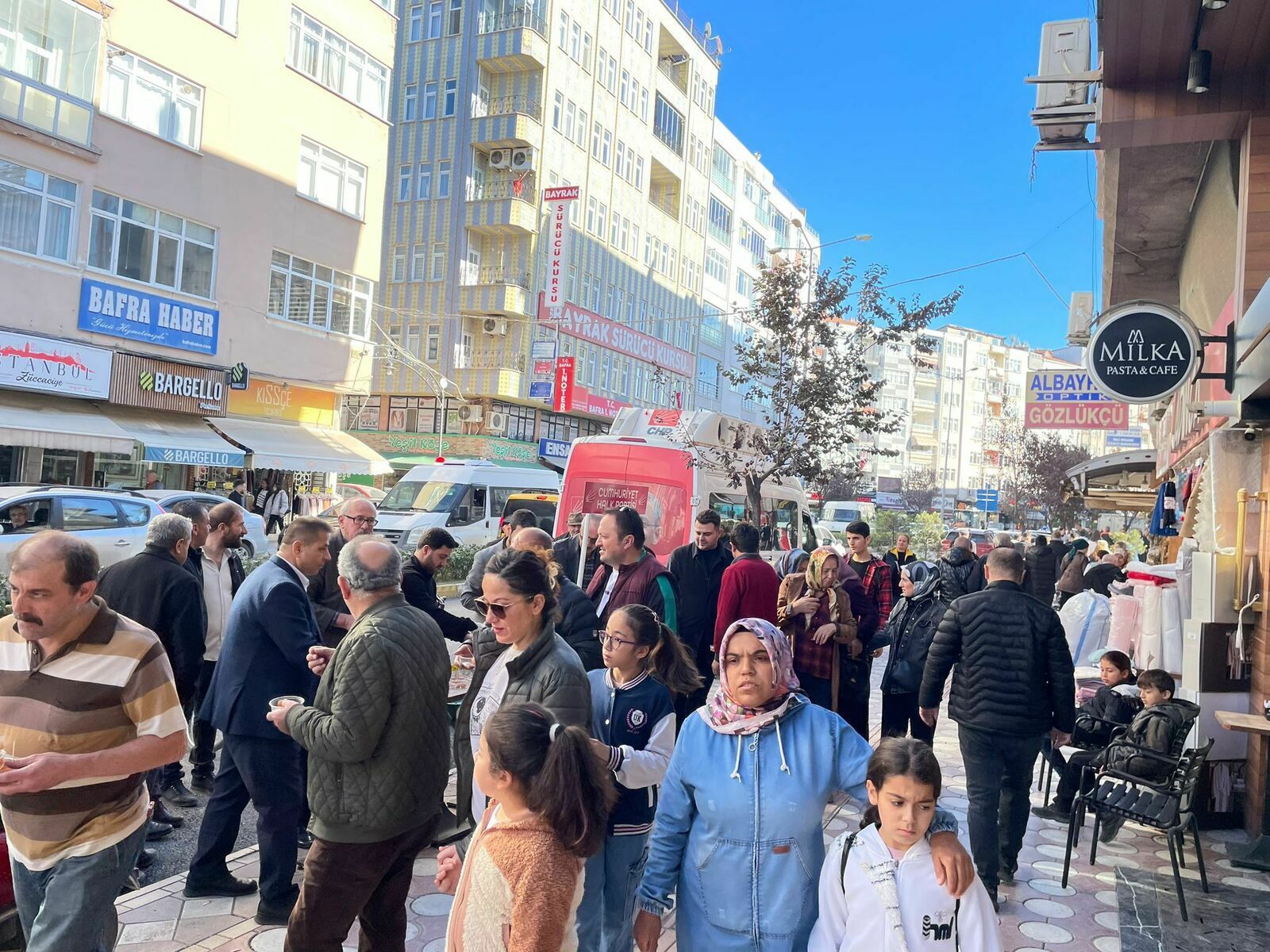 Bafra Chp Şaşırtmaya Devam Ediyor