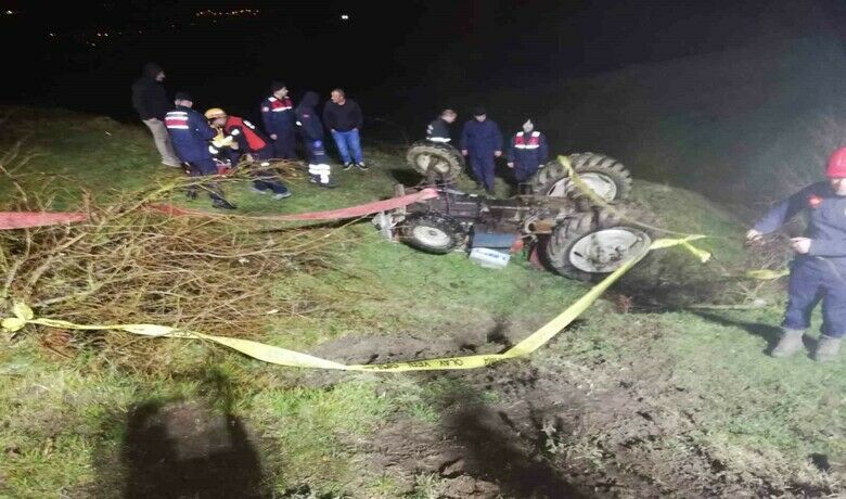 Samsun’da traktör devrildi: 1 ölü
Samsun’da traktör devrildi: 1 ölü