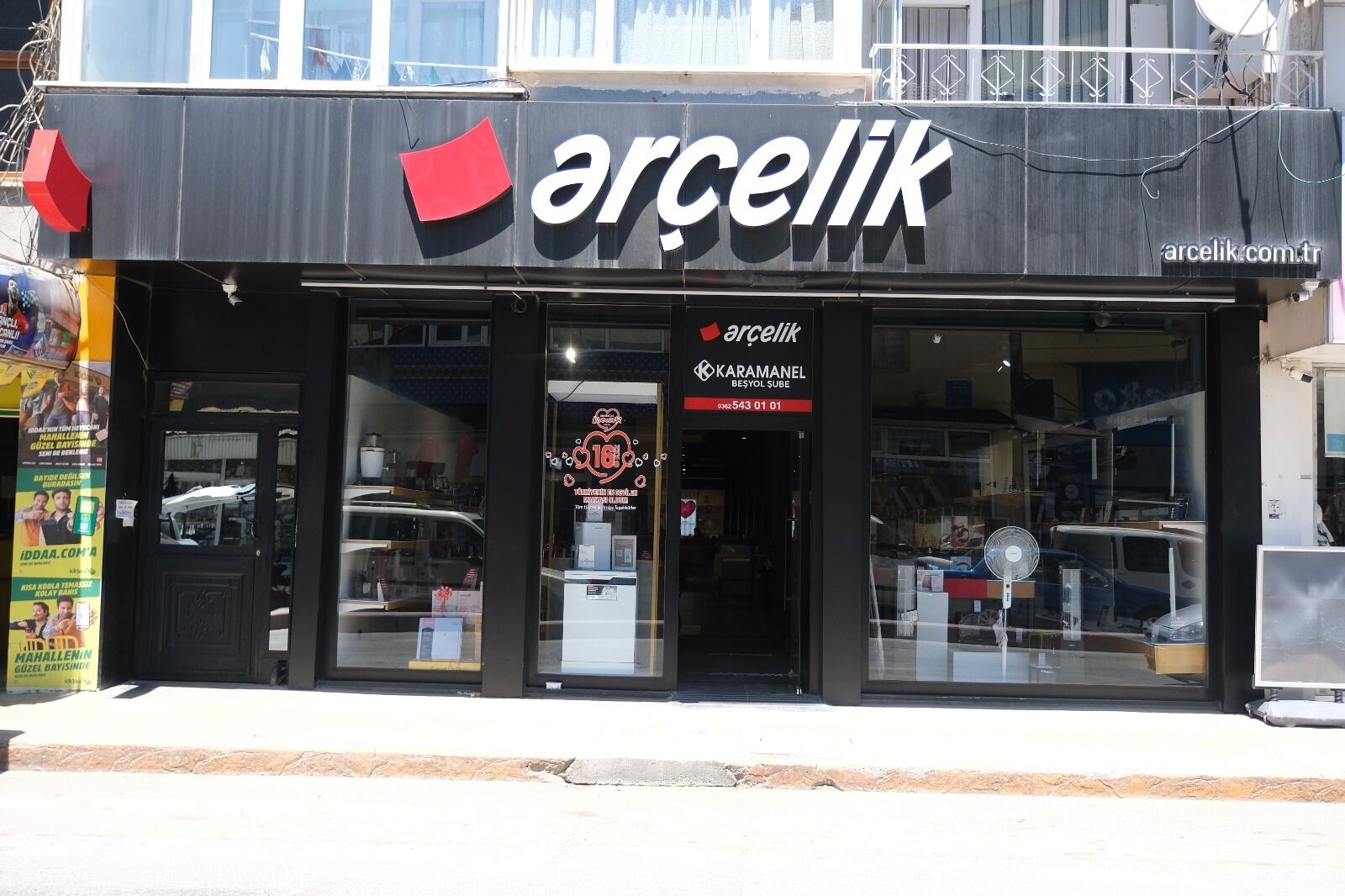 Arçelik'te yeni adres Karamanel Beşyol