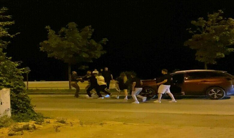 Atakum’da gergin anlar
Atakum’da gergin anlar