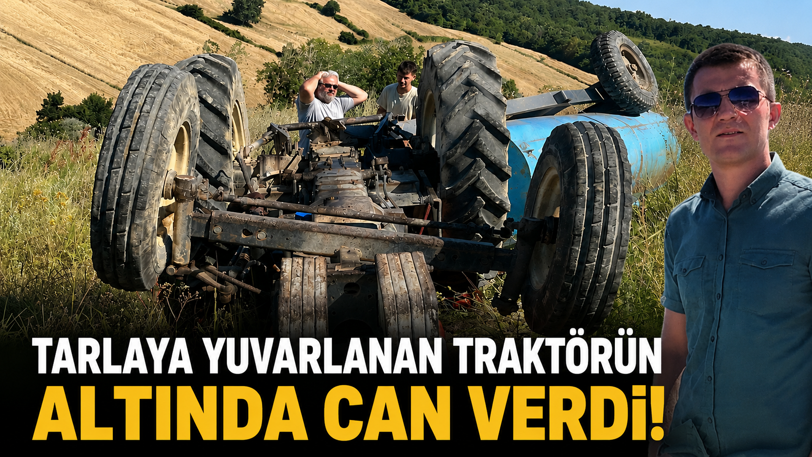 Bafra’da Traktör Devrildi: 1 Ölü
Bafra’da Traktör Devrildi: 1 Ölü