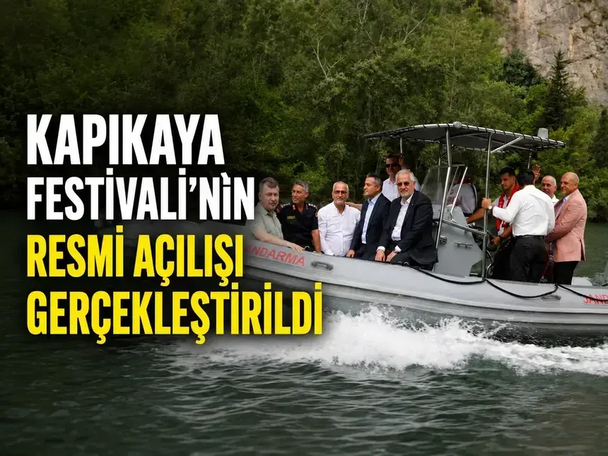 Kapıkaya Festivali'nin Resmi Açılışı Gerçekleştirildi