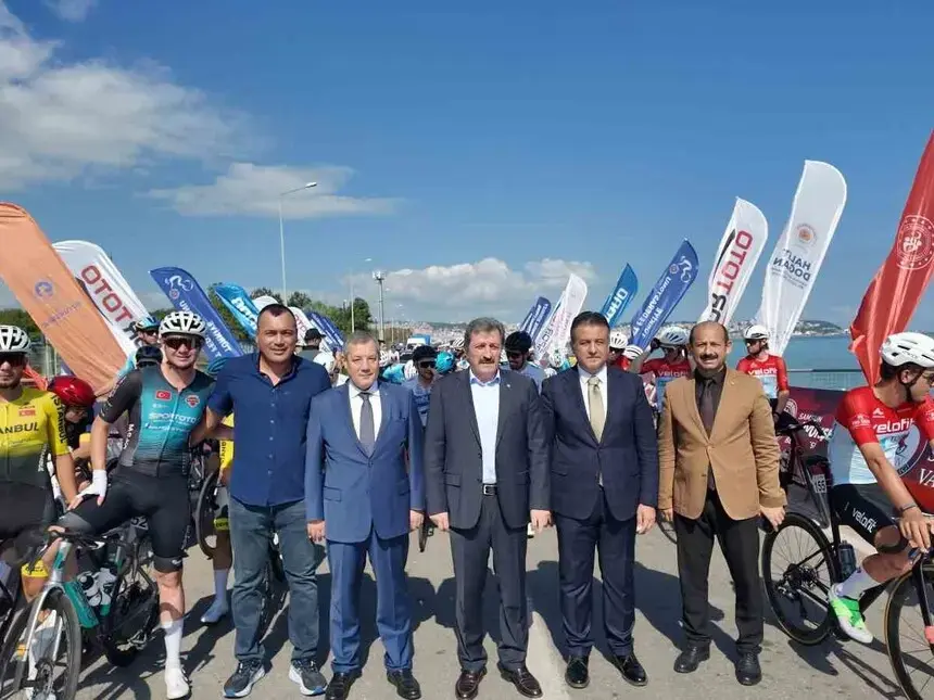 Samsun’da Uluslararası Bisiklet Turu heyecanı başladı
