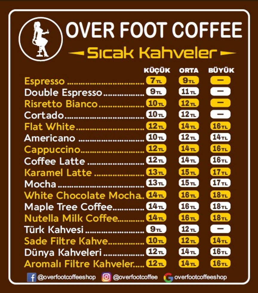 Over Foot Coffee Bafra'da 2. Şubesini Açtı Over Foot Coffee Bafra'da 2. Şubesini Açtı