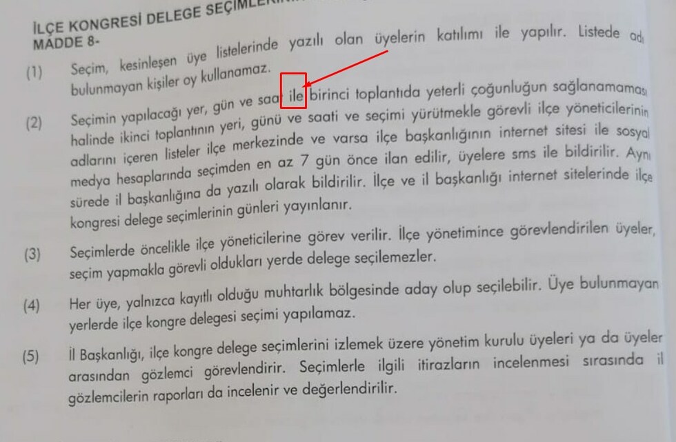 Bafra Chp'de Usulsüz Delege Seçimi! Bafra Chp'de Usulsüz Delege Seçimi!