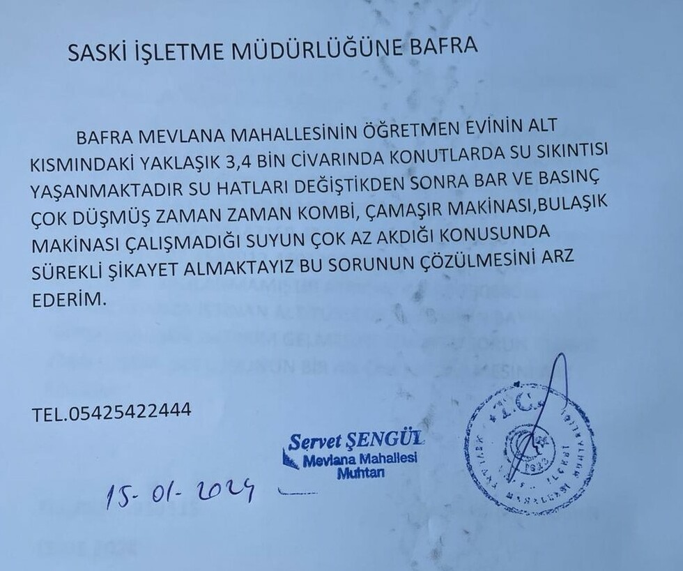 10 Aylık Susuzluk 10 Aylık Susuzluk